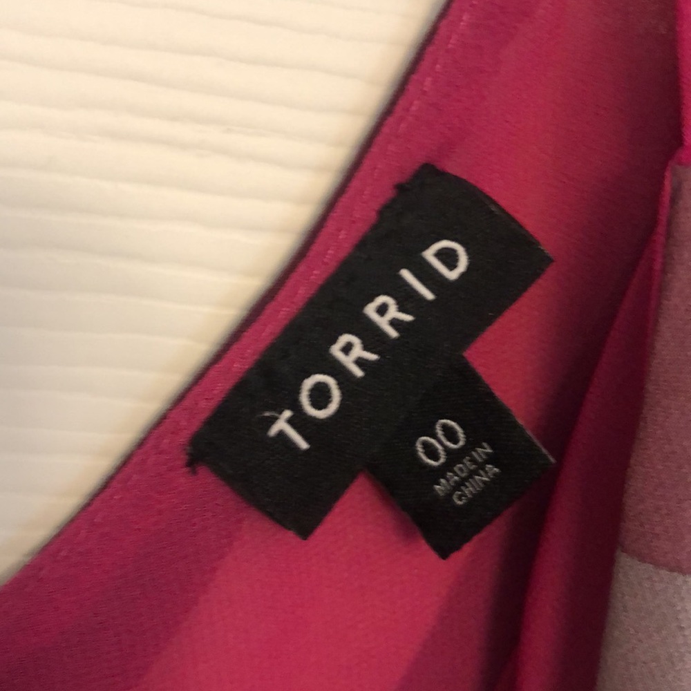 Torrid Multi Colored Stripped Cami - image 3